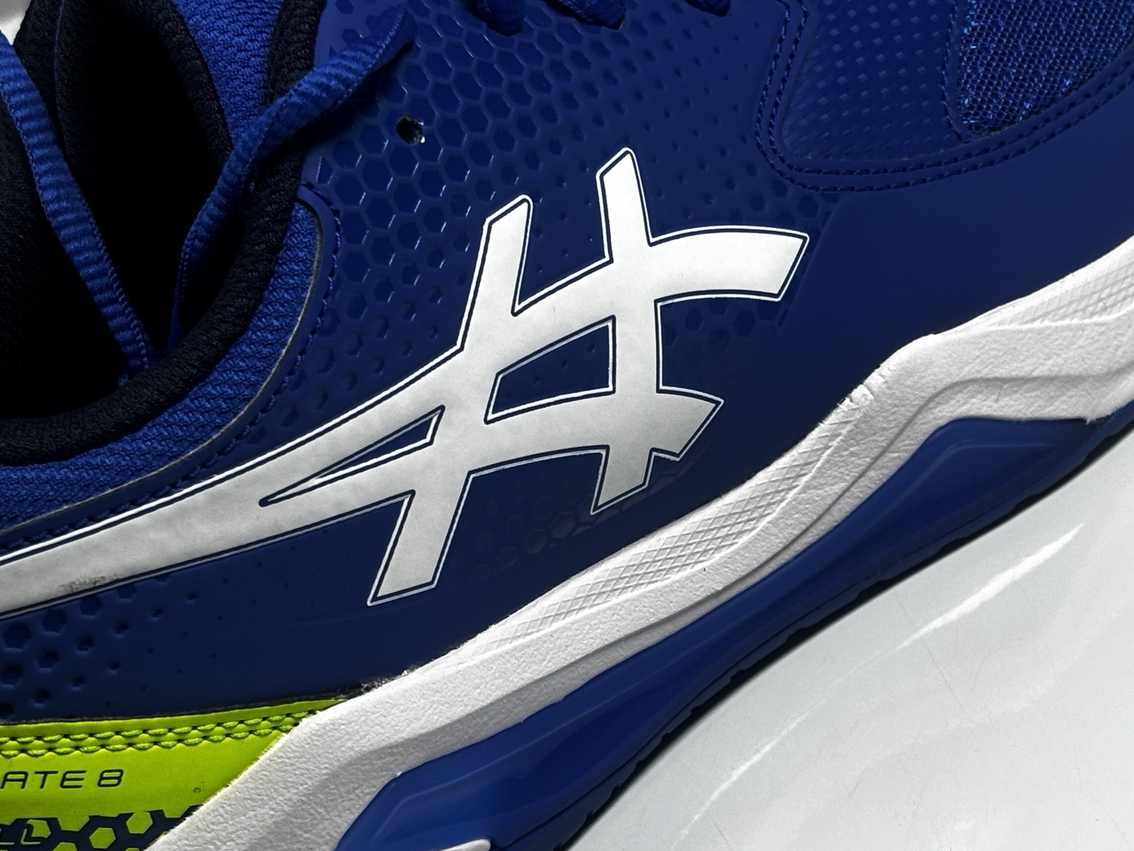 Asics Gel Dedicate 8 Pickleball Tennis Shoes Illusion Blue Size 10 1041A409-400