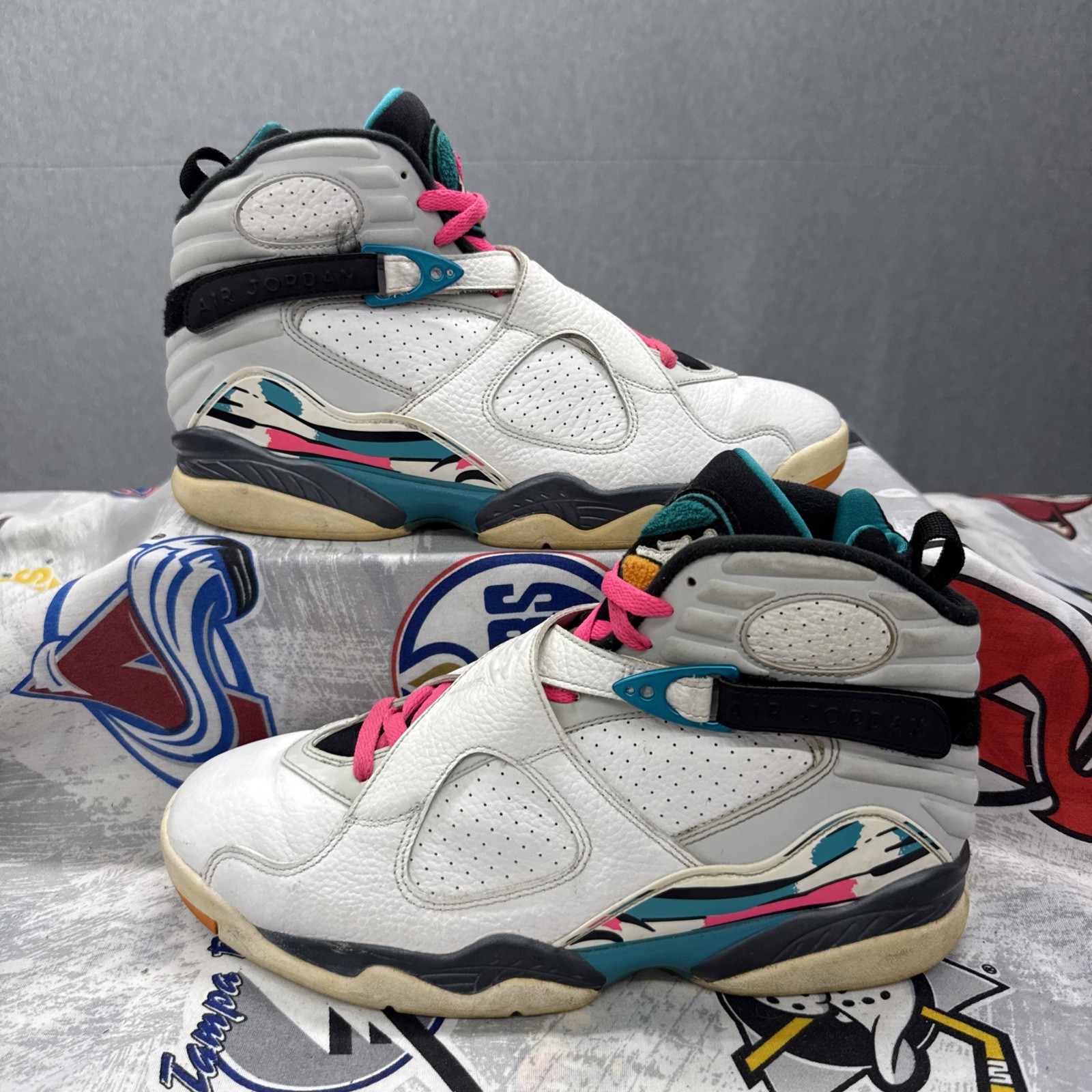 Air Jordan 8 Retro South Beach Men’s Size 10.5 (305381-113)