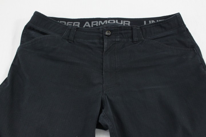 Under Armour UA Storm Covert Pant Mens sz 38×30 Black Tactical Ripstop 1262480