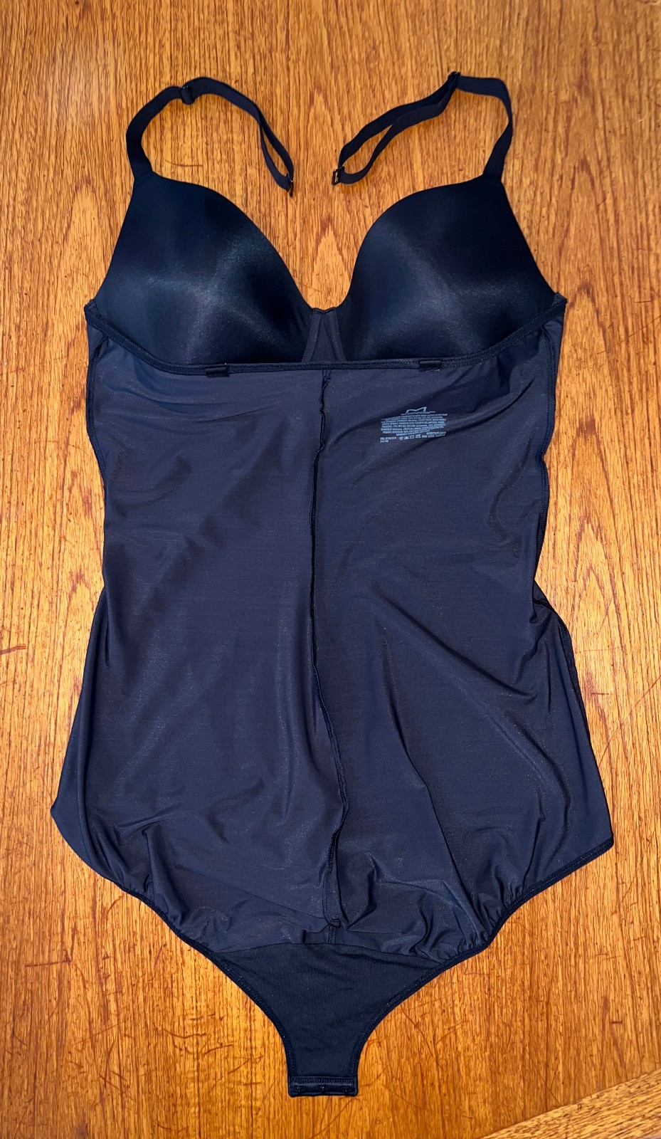 Maidenform FLS075 FitSense Extra Firm Shaping Underwire Bodysuit, Black , Sz 2XL