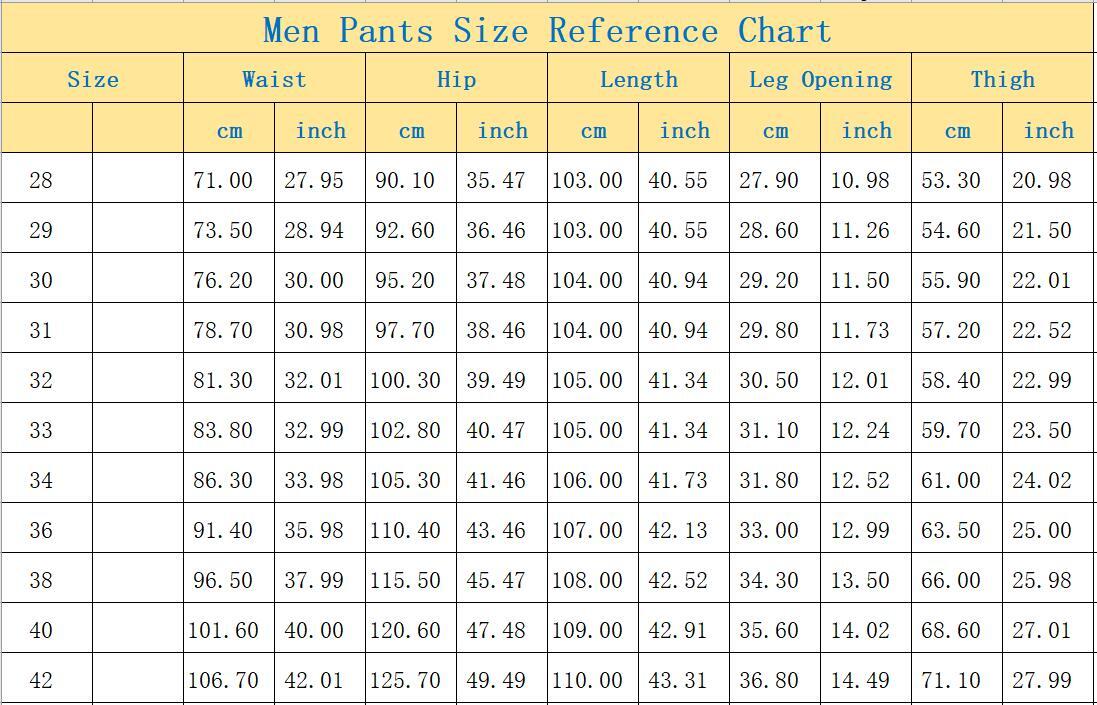 Men’s Light Blue Straight Leg Casual Pants Denim Jeans Trousers Punk Hip Hop