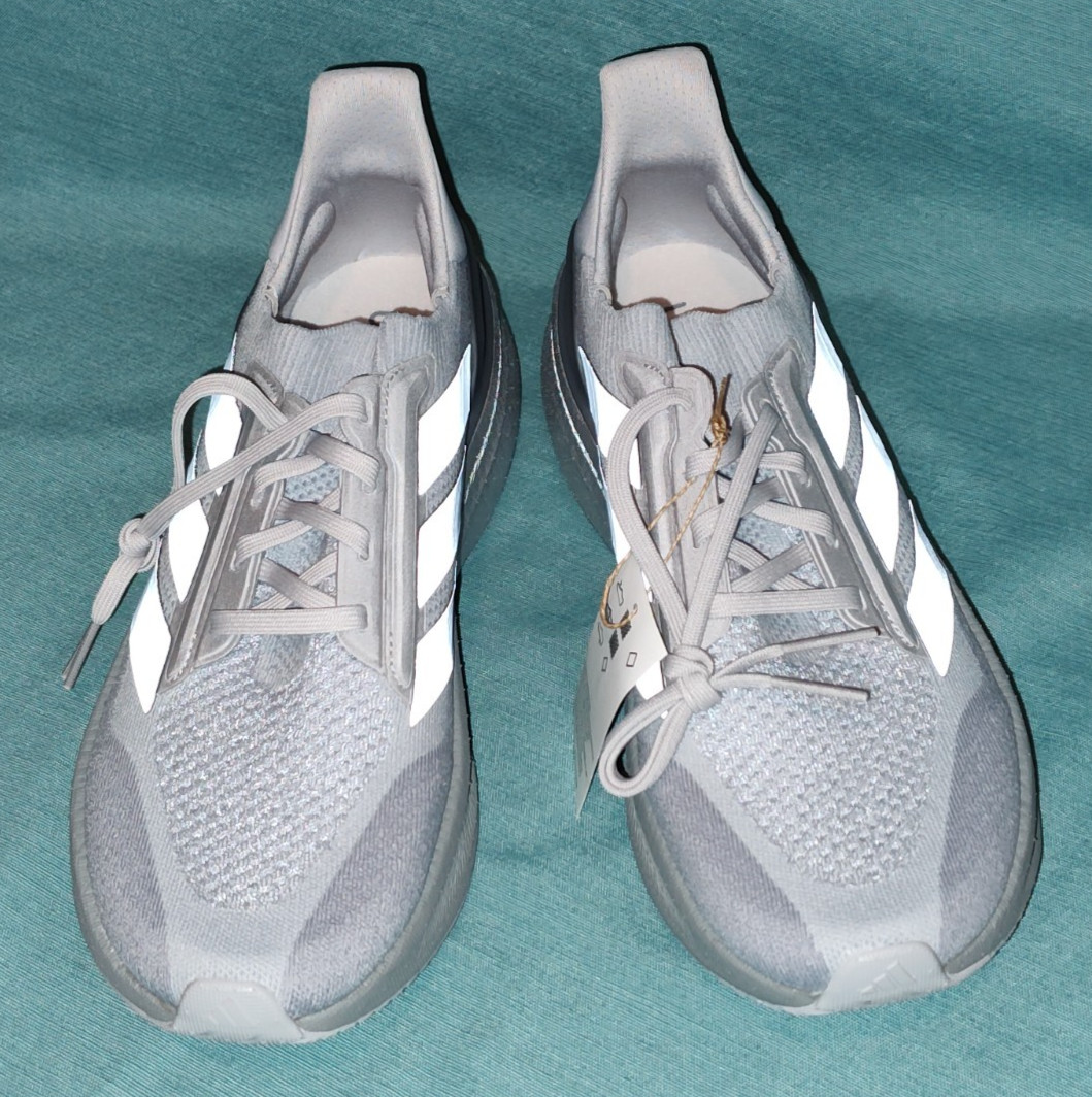 Adidas UltraBoost 5X Running Shoes JQ9077 Grey Halo Silver Size Men’s 13