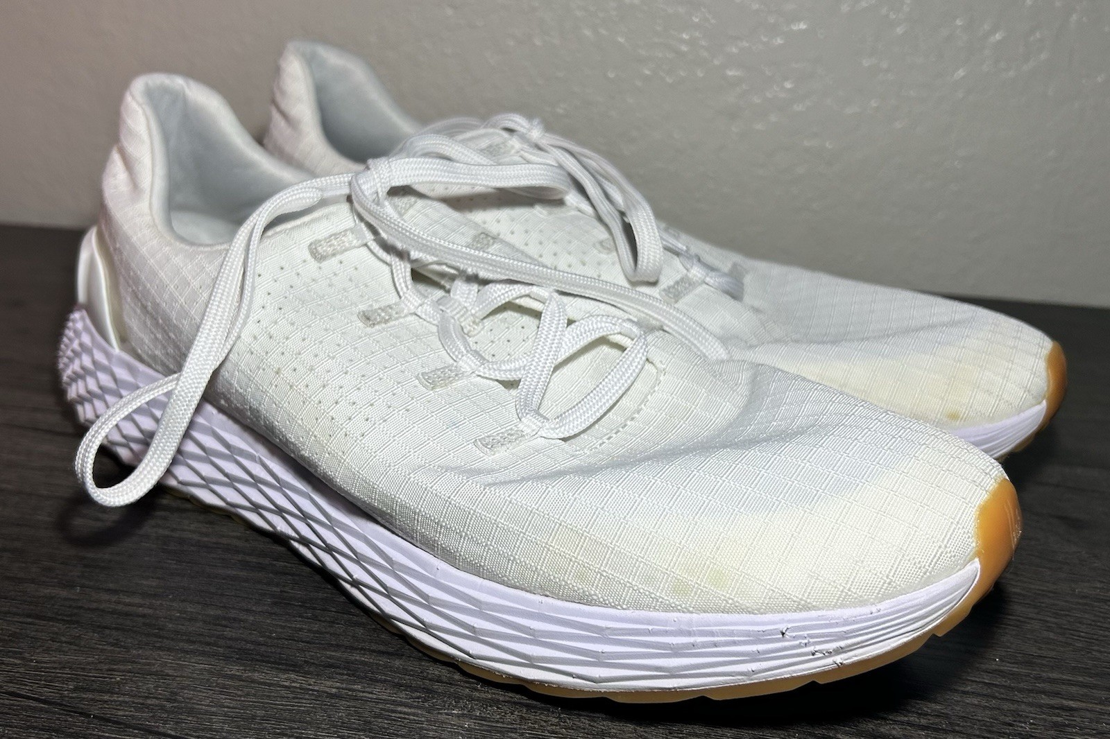 Nobull All Day Ripstop Runner Mens 12/Womens 13.5 Running Training Shoes White