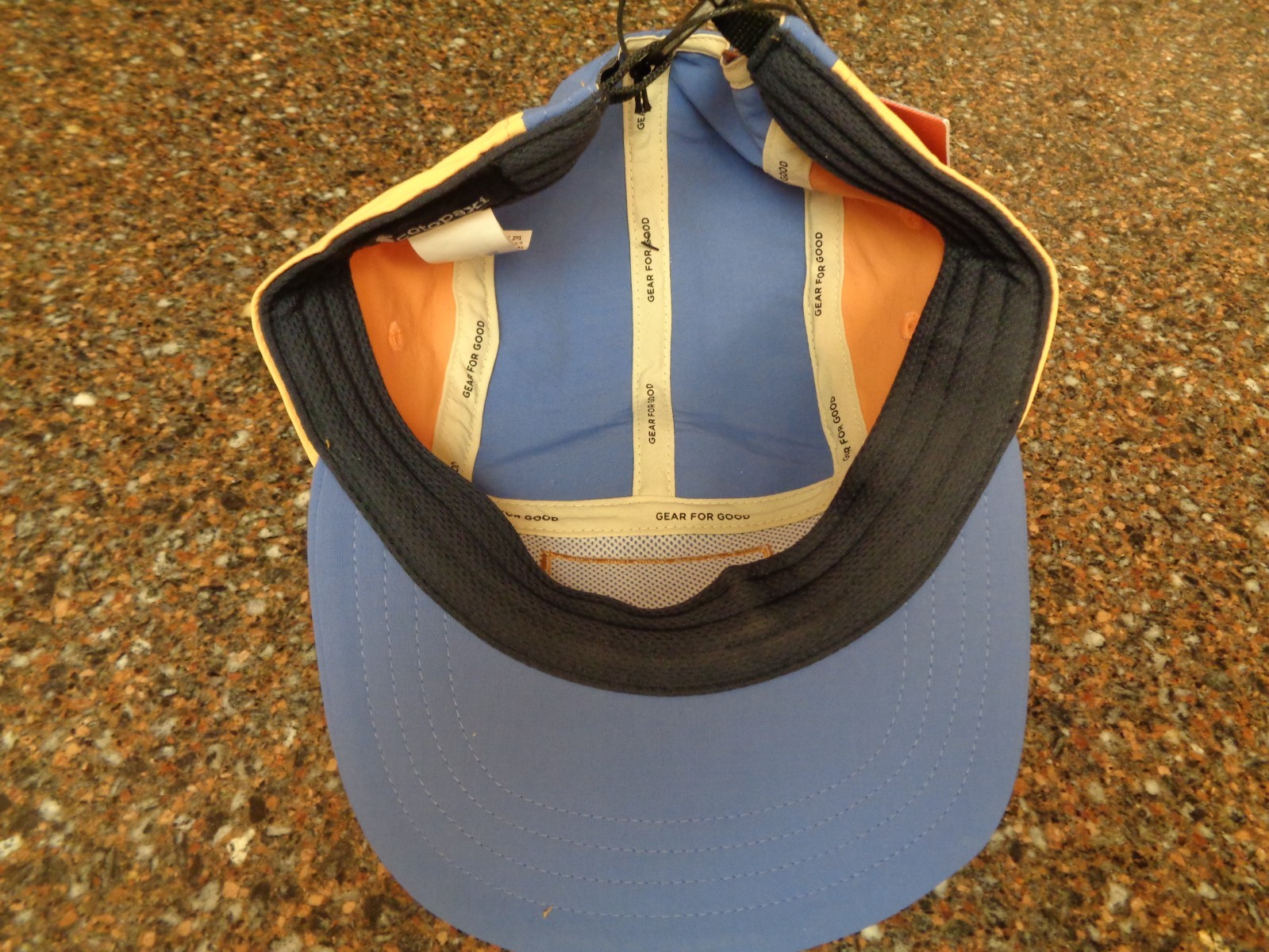 Cotopaxi Zen Garden Tech 5-Panel Hat Azure One Size Adjustable Unisex NWT