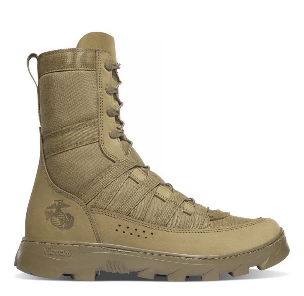 Danner Tropical USMC EGA Mens 8″ Coyote Boots Hot Weather Military 52121 Sz 9