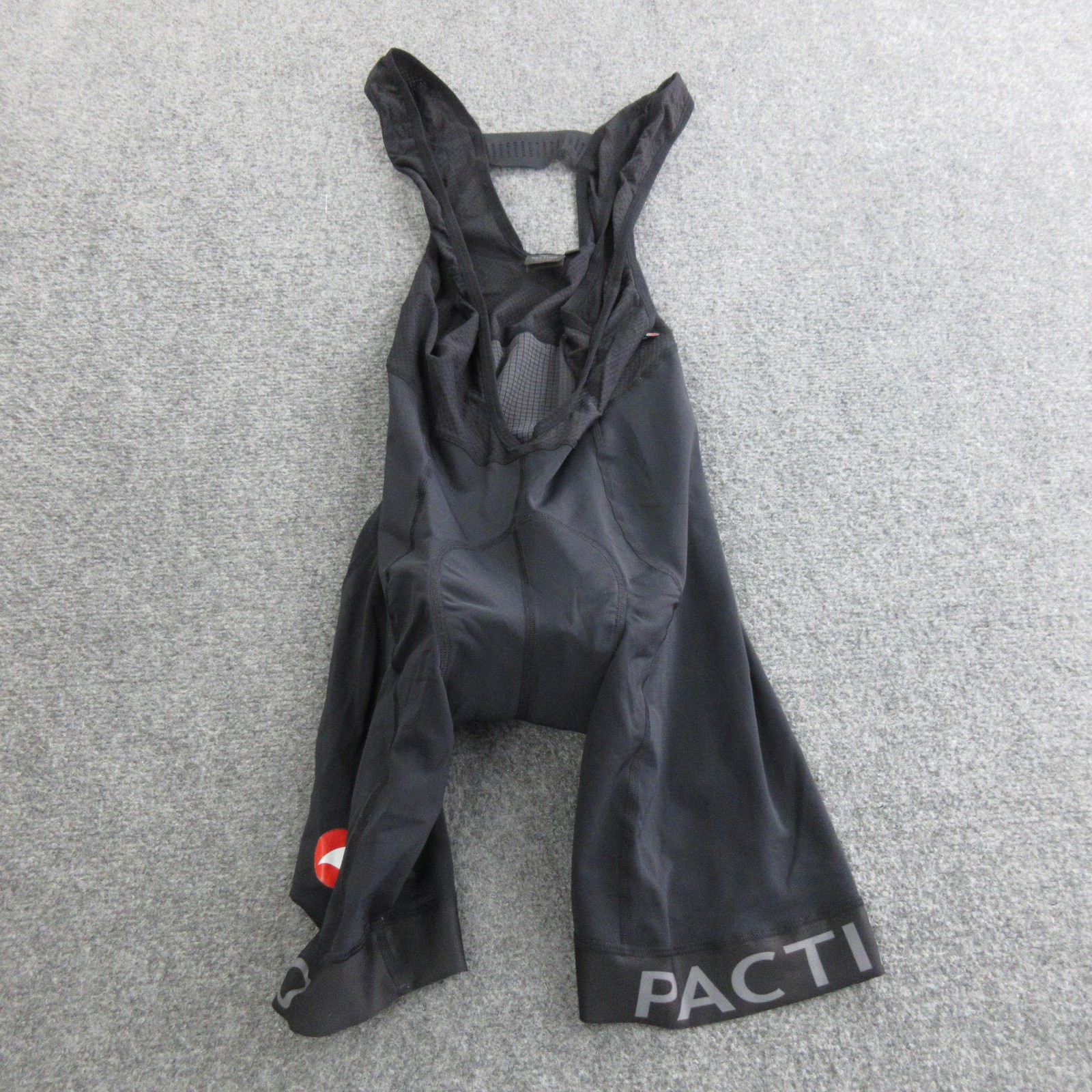 Pactimo Bib Shorts Mens Large Black Cycling Mesh Padded 10 Inseam Biker Road