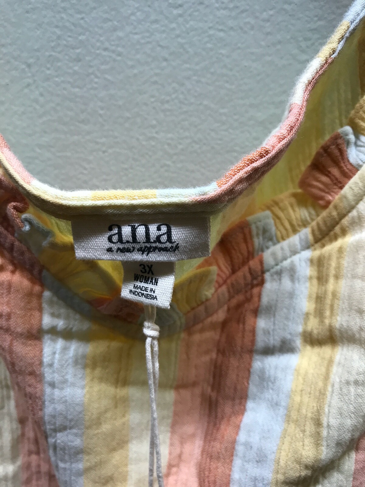 a.n.a A new approach tank top womans plus size 3X sleeveless tank top New!