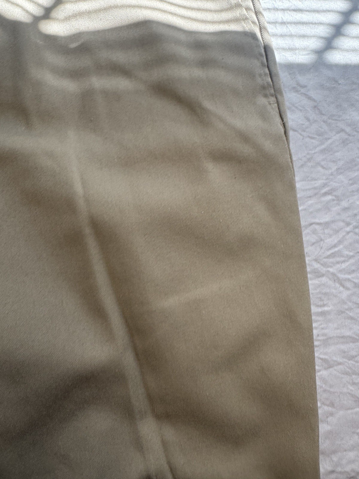 New Dickies 874 Original Fit Khaki Work Pants Men’s 42×30 Uniform Chinos Beige