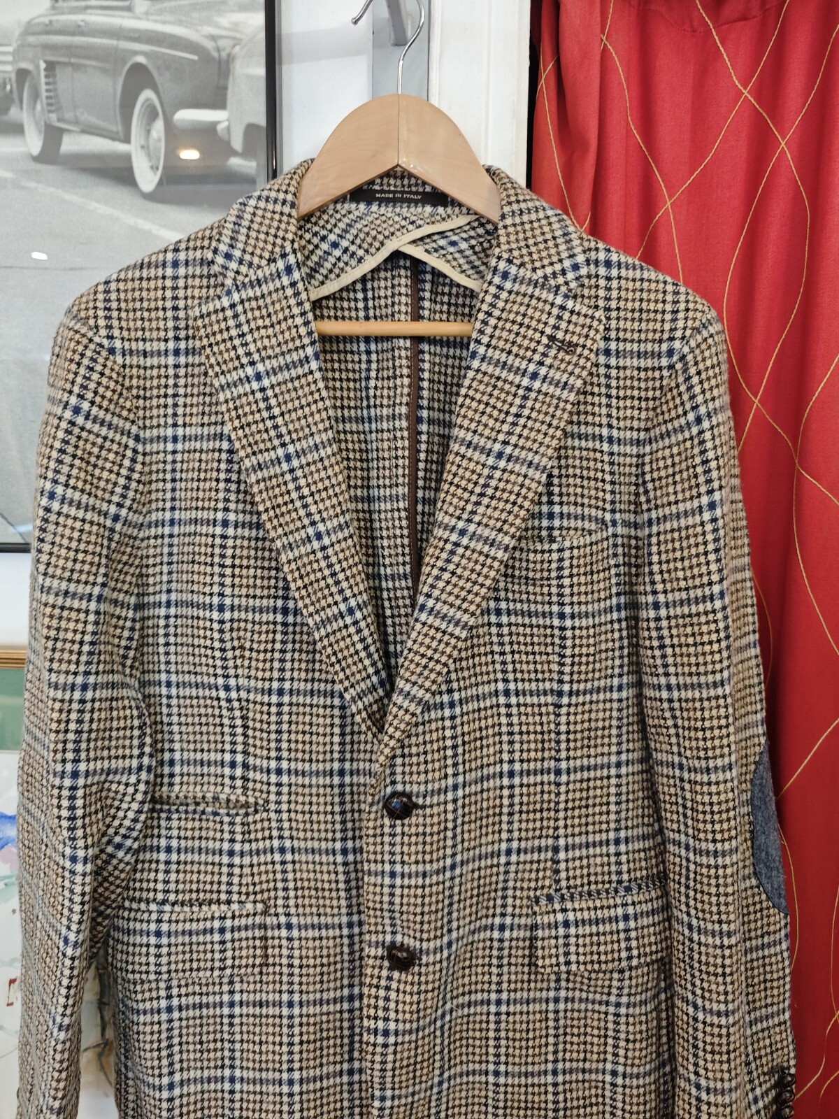 Italian Chic TAGLIATORE 700€ Men’s Blazer Jacket Size EU 50 ( M ) Made in Italy