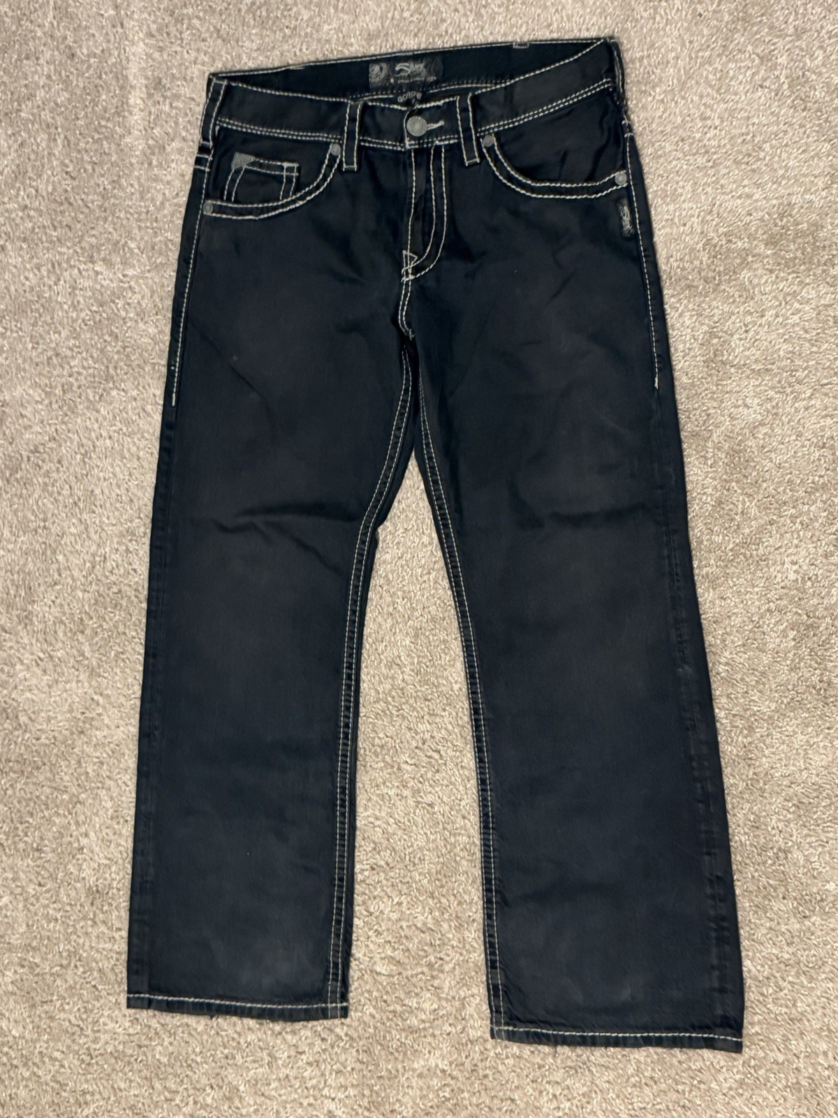 Silver Gordie Jeans 33×30