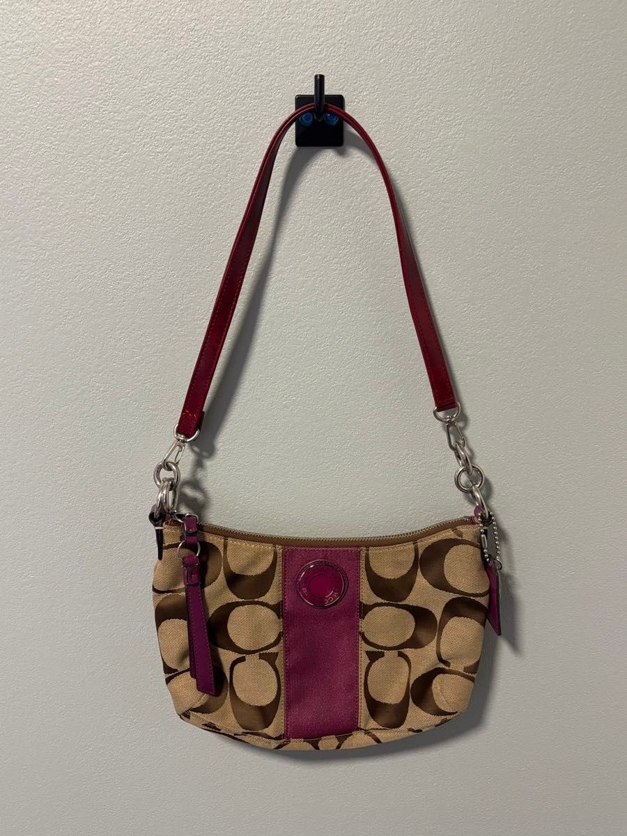 COACH F19218 Signature 2WAY shoulder bag 8a