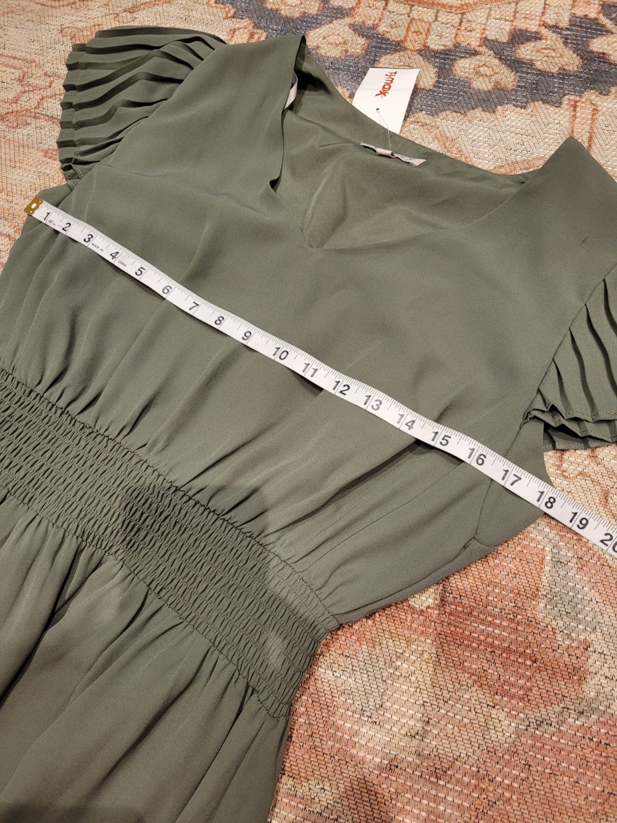 New with tags Nanette Lepore maxi dress with tiered skirt and flutter Sleeves 12