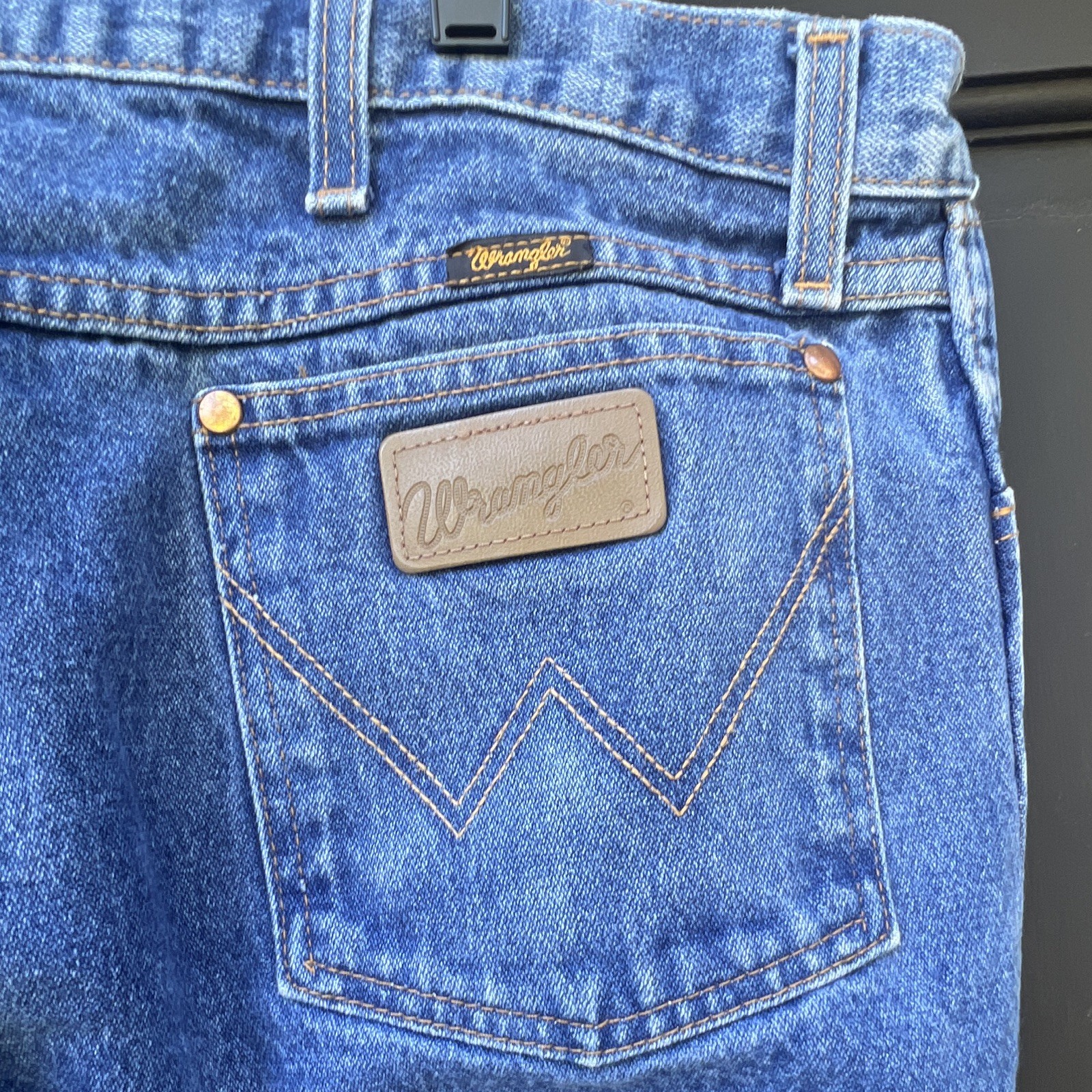Wrangler Cowboy Cut Mens Original Fit Prewashed Indigo Denim Jeans 1013MWZPW