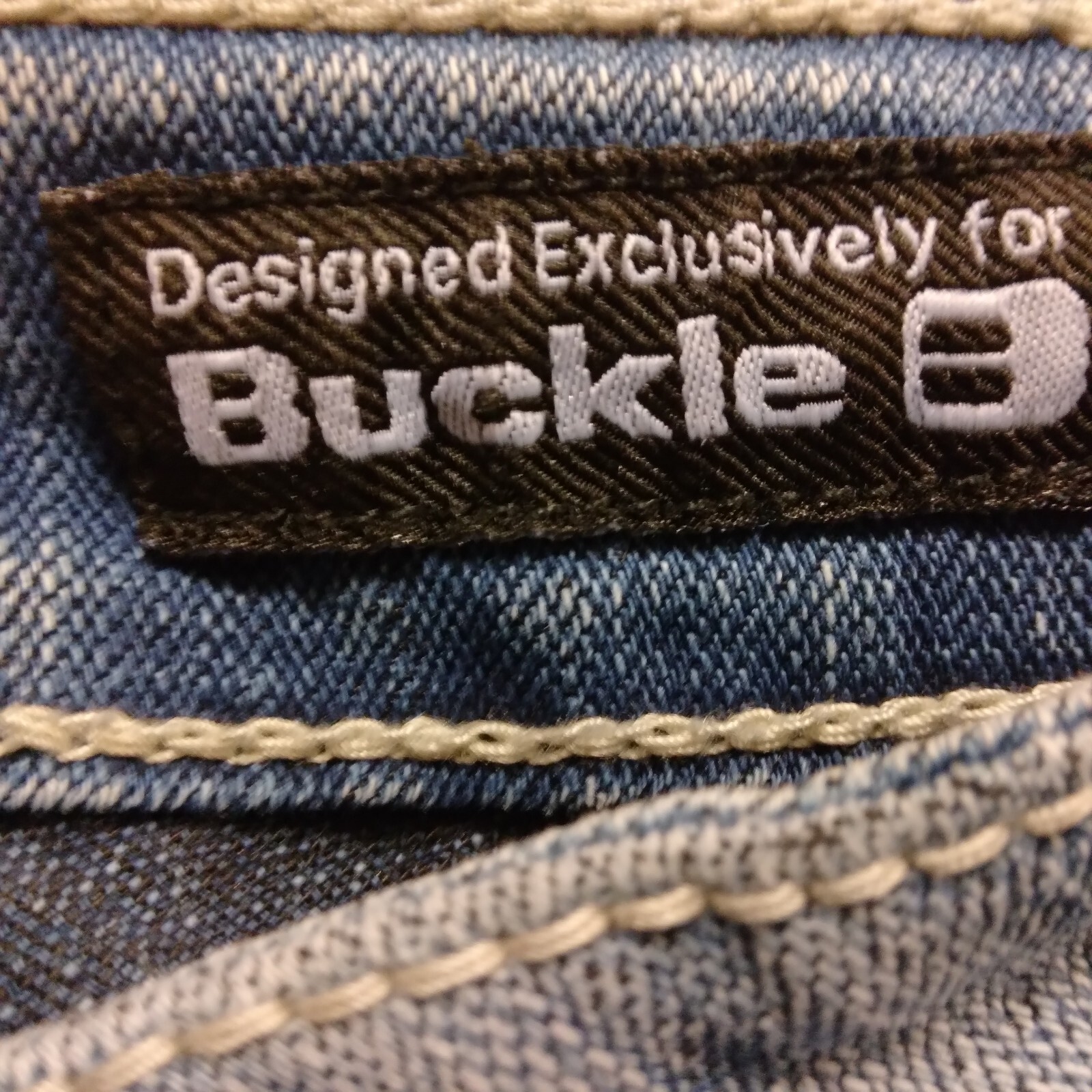 Salvage Anarchy BKE Buckle jeans mens 32R blue denim relaxed straight 35×31