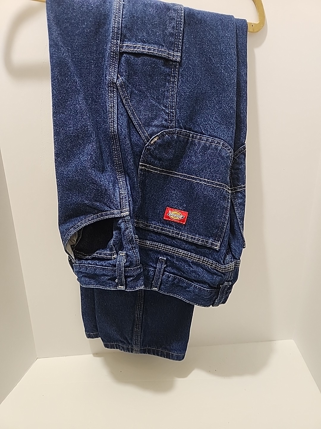 Dickies Carpenter Dk Heavy Jeans 32×34 Work Wear Red Label Baggy Wide Leg Skate