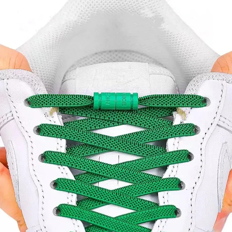 No Tie Elastic Shoelaces Without Tying Sports Shoe Laces for Sneakers Colorful C
