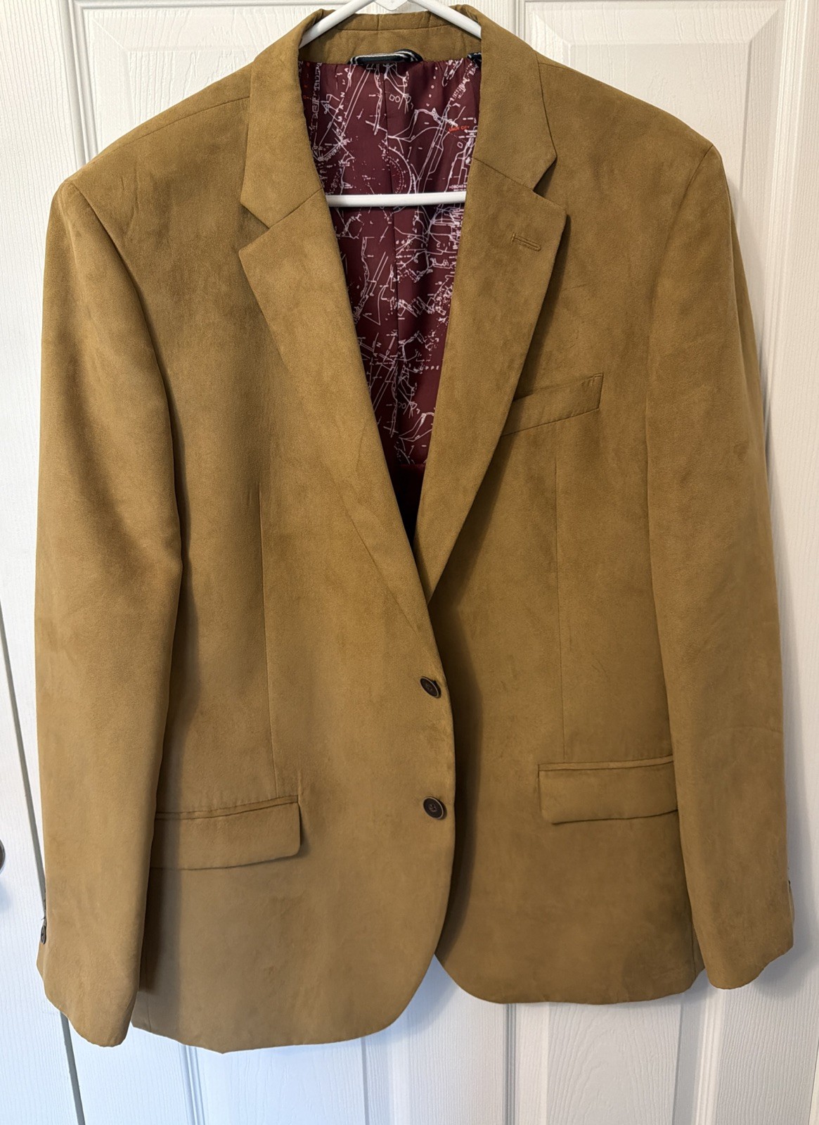 Nautica Men’s The Branford Ultra Suede Jacket Size 44R-Excellent Condition