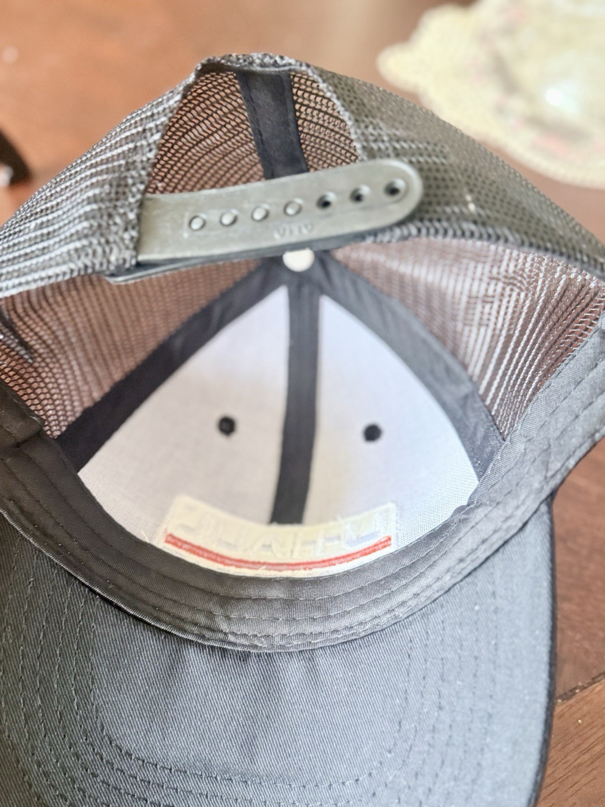 U Haul Logo Black Adjustable Baseball Cap Hat One Size Mesh Back