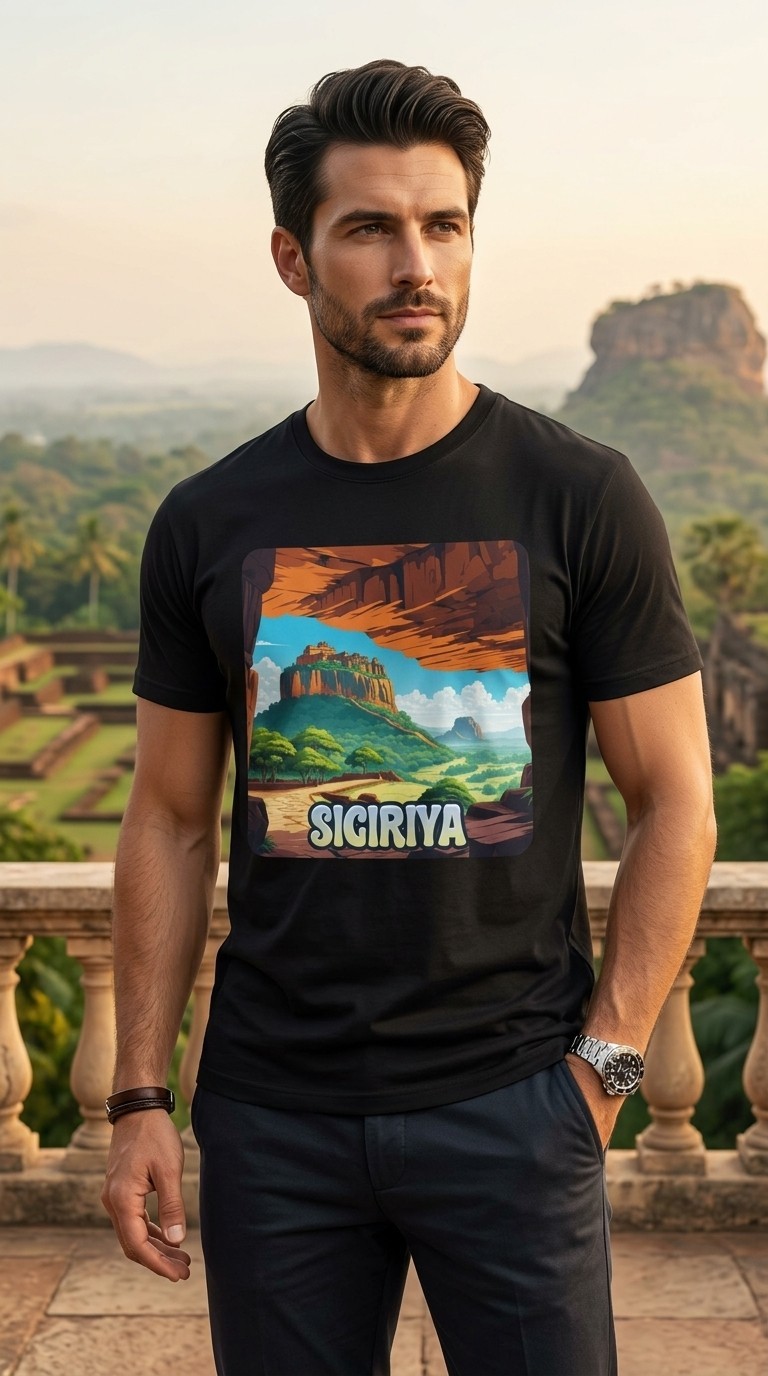 Sigiriya Sri Lanka – Unisex Short Sleeve T-Shirt