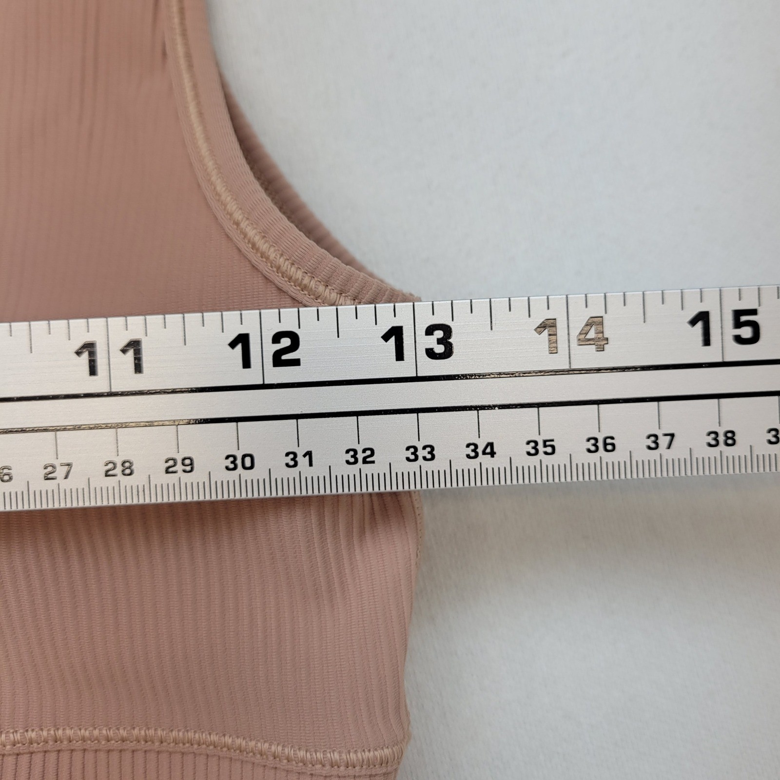Lululemon Power Pivot Ribbed Tank Women 6 Pink Clay Athleticwear Sport