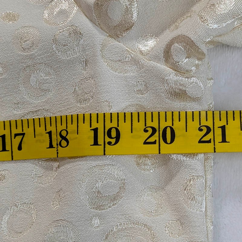 Tan Jay Champagne Shimmer Viscose Jacket Womens 12 Mother of the Bride Elegant