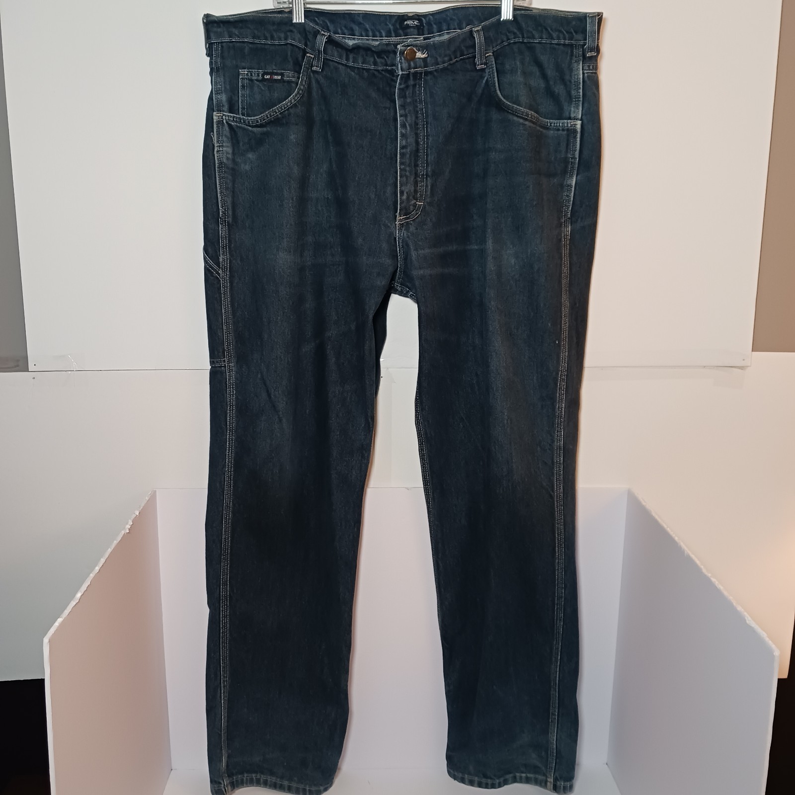 Tyndale Flame Resistant Broken In Relaxed Fit Jeans Mens Sz 42X36 Blue F290T