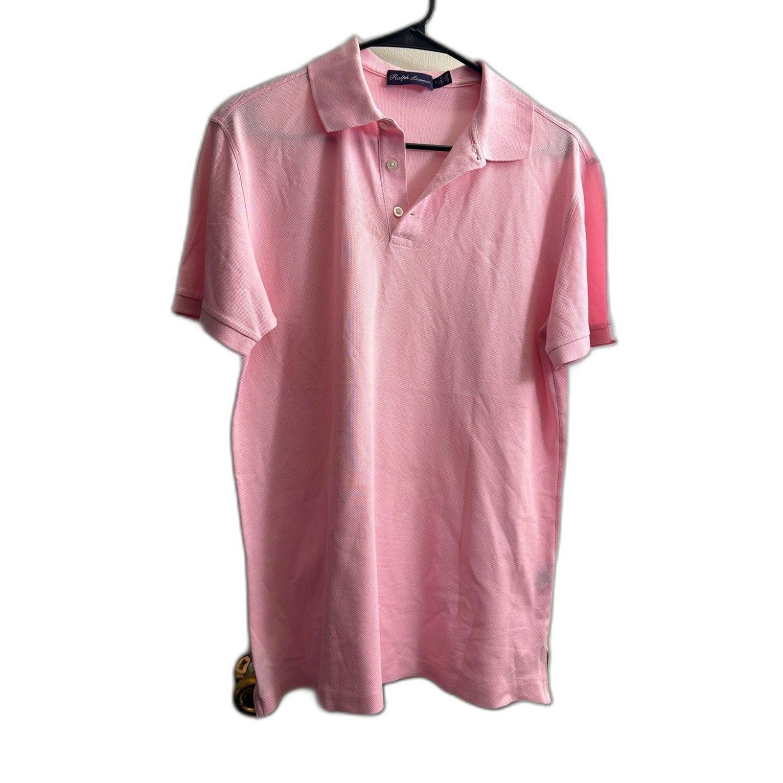 Men’s Ralph Lauren Purple Label Polo Pink Size S Golf 100% Cotton