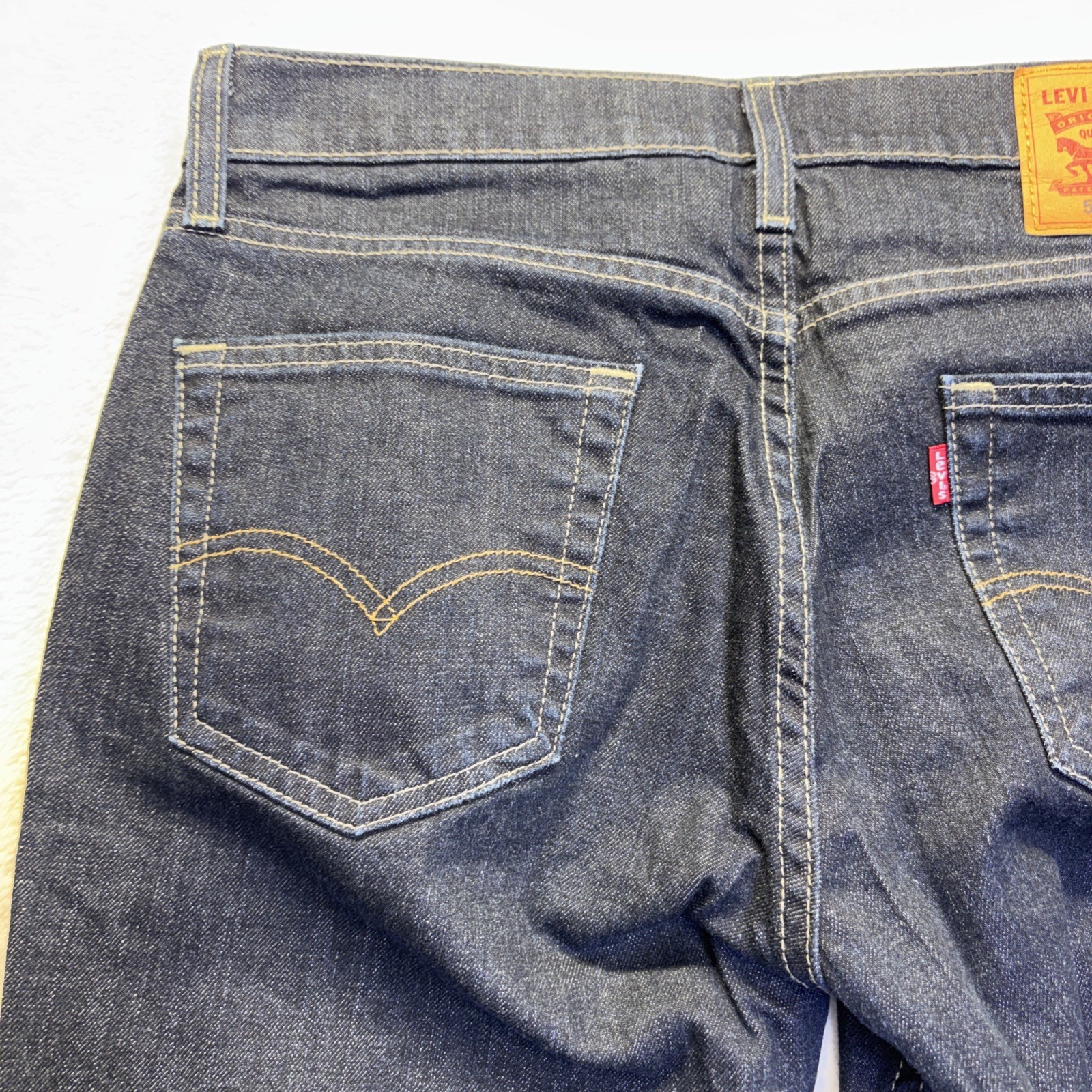 Levi Jeans Men’s 511 Size W34 X L30 Dark Blue PC9-04511-4338 NWOT