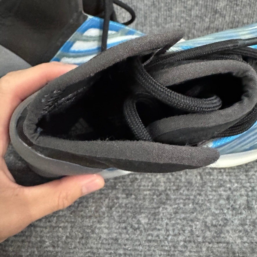 Adidas Yeezy Quantum Frozen Blue G58864 Mens Sneakers Size 6 Basketball Shoes