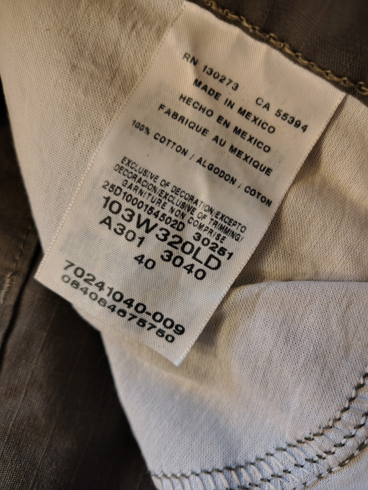 Wrangler Men’s Green Carpenter Shorts Cotton Canvas Carpenter Pockets