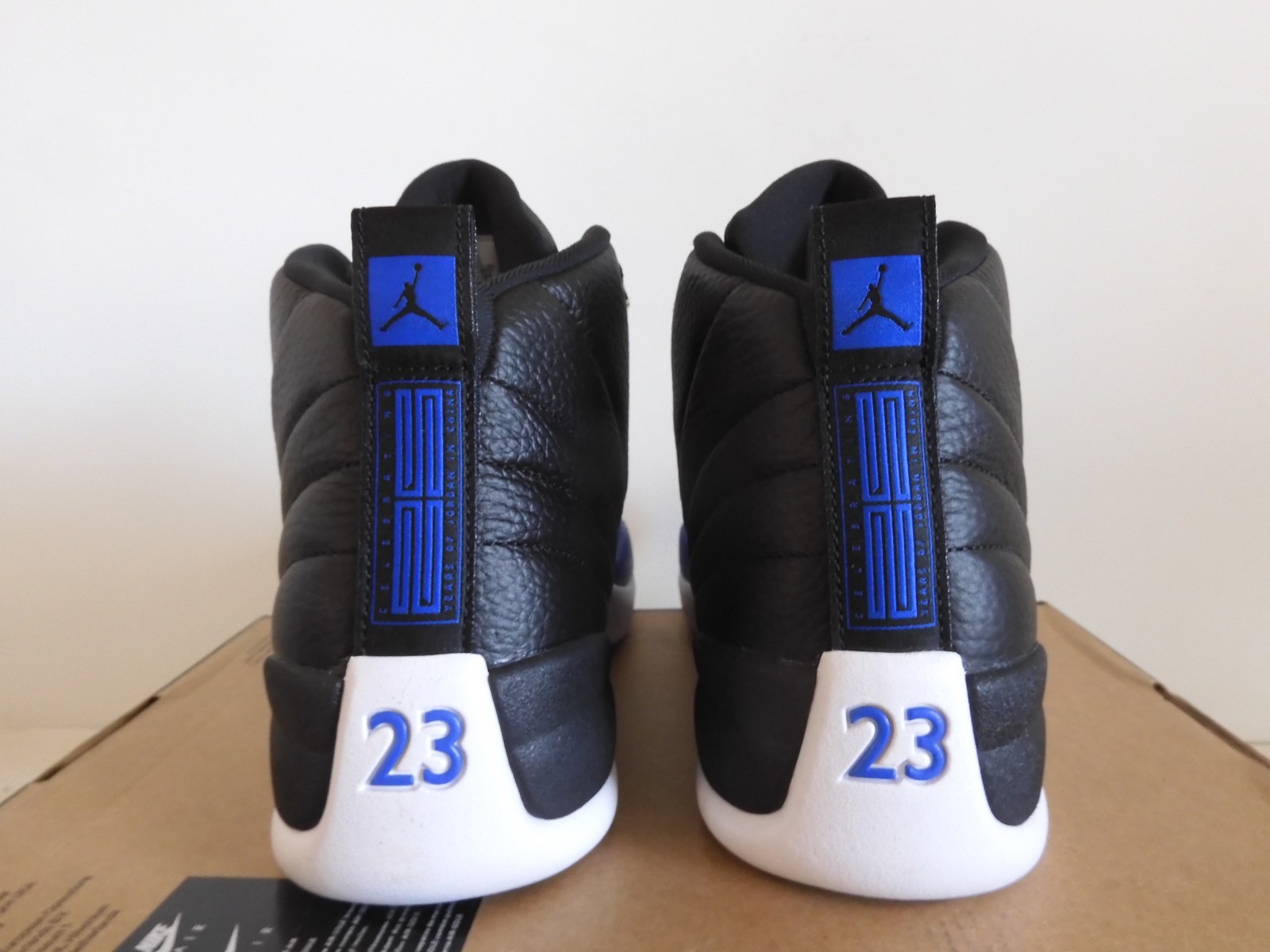 Nike Air Jordan 12 Retro Black-Hyper Royal Blue Womens [AO6068-004]