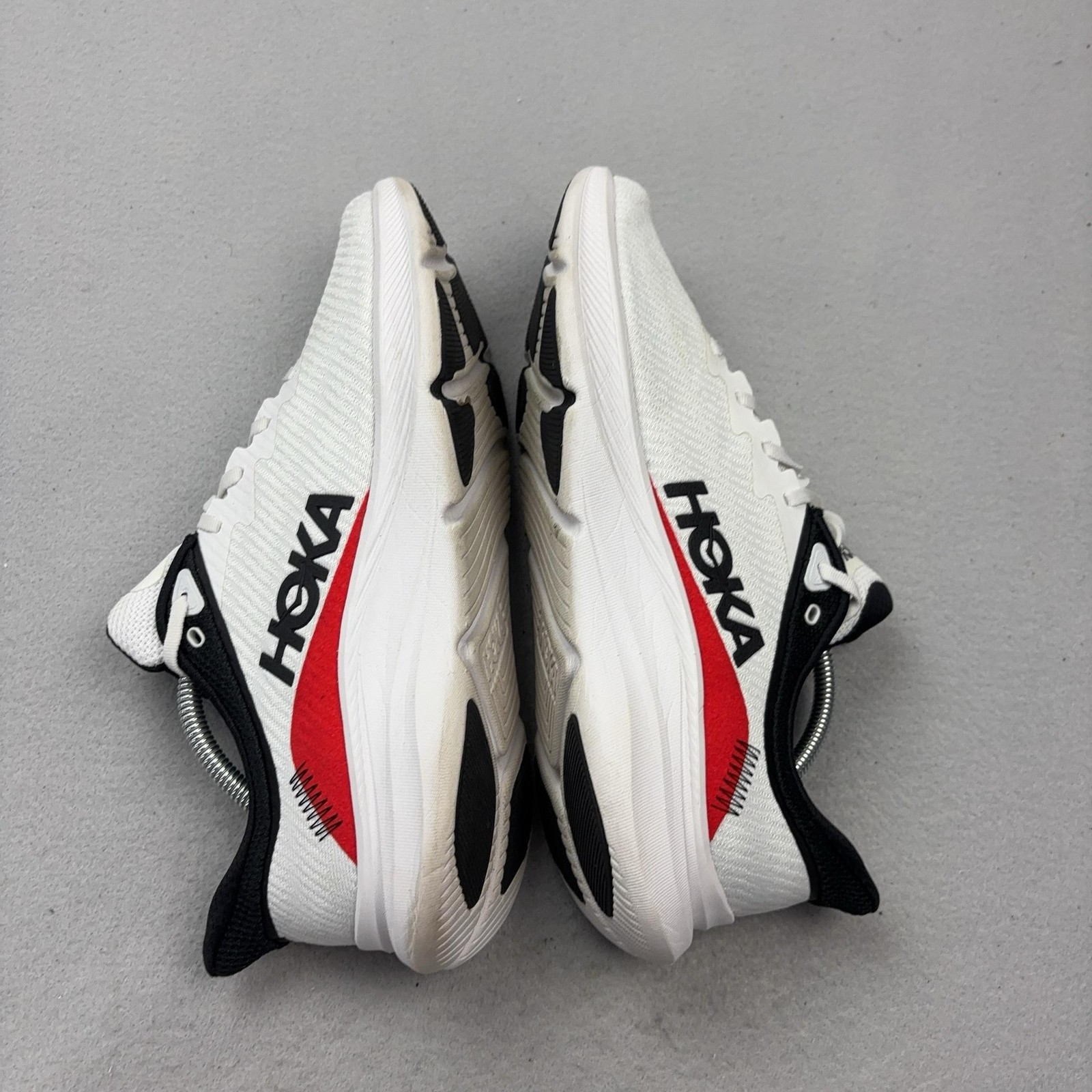 Hoka One One Solimar Running Shoes Mens Size 11.5 White Cushioned 1123074 WMC