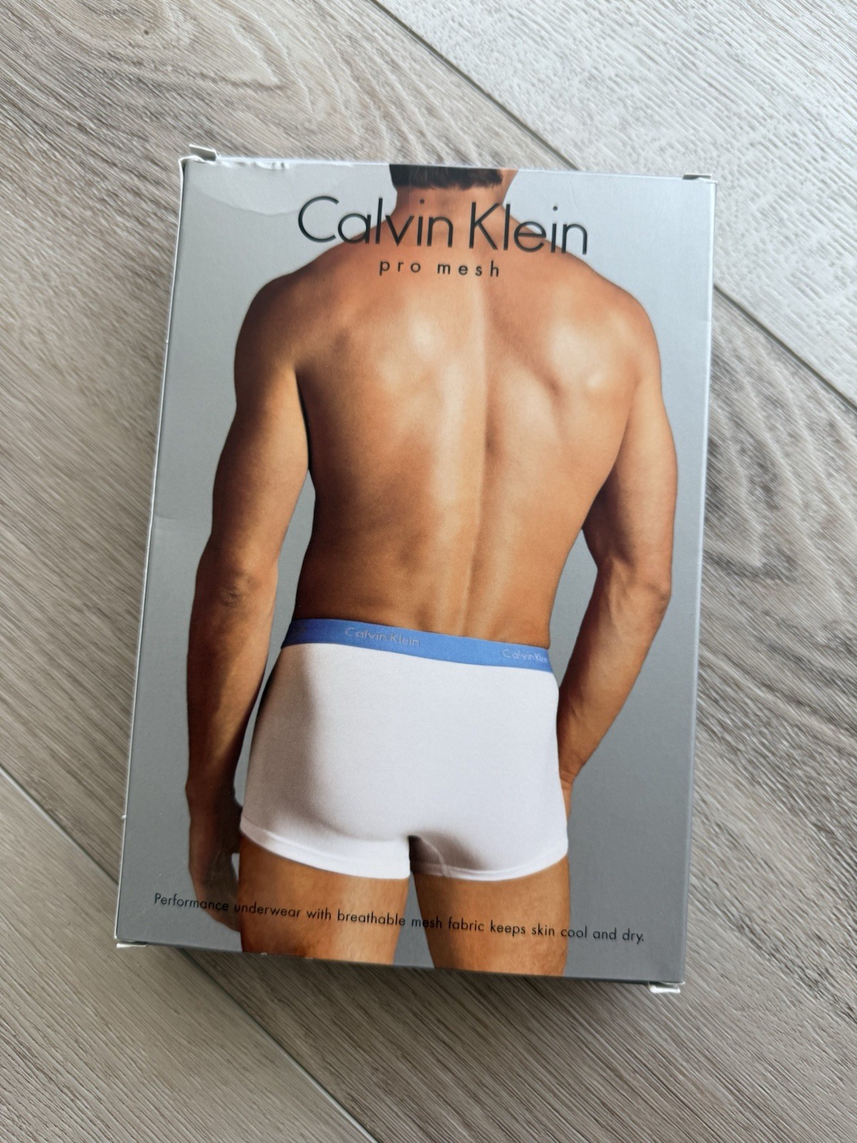 RARE NIB VINTAGE Calvin Klein Men’s Pro Mesh Hip Brief Dark Blue Large U4106