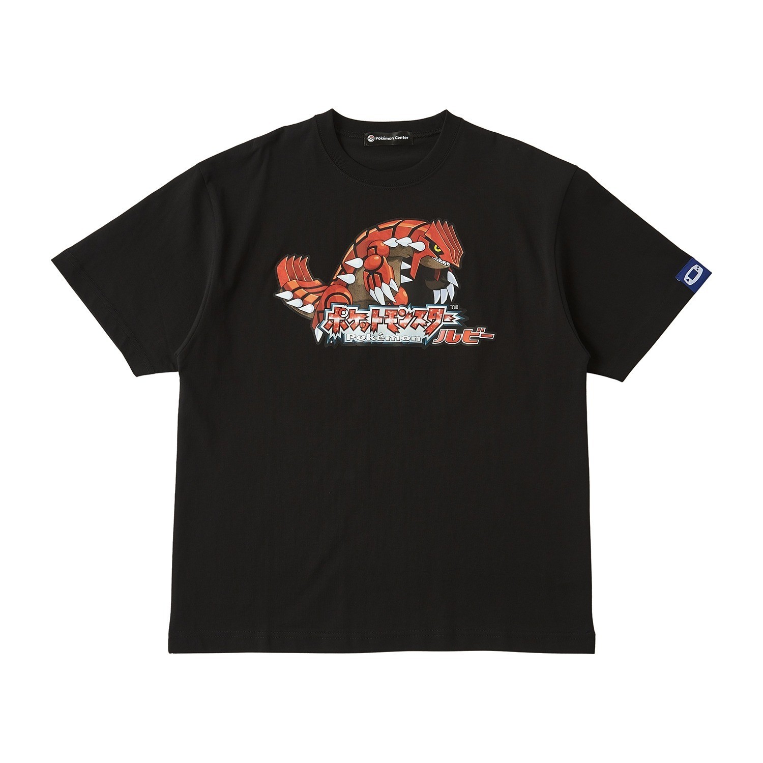 Pokemon Center Release Year Package T-Shirt in Pouch Pokémon Ruby GBA Design