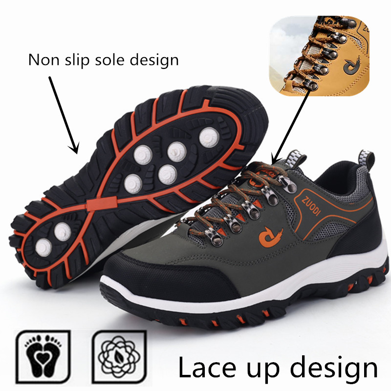 Men’s Causal Shoes Breathable for Work School Sneakers Walking Outdoor Hiking