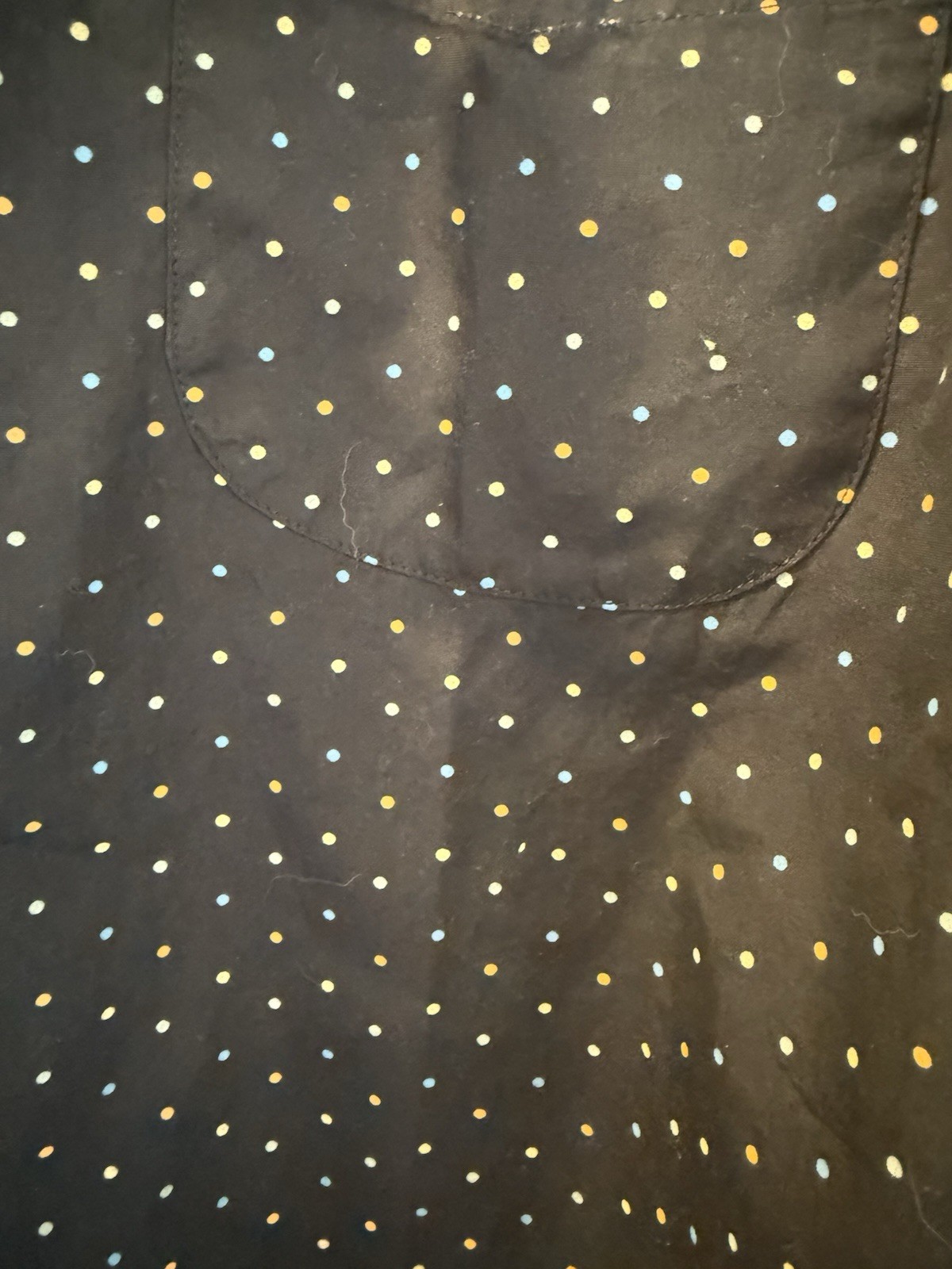 J. Crew Men’s Dot Pattern Button-Up, Size Large