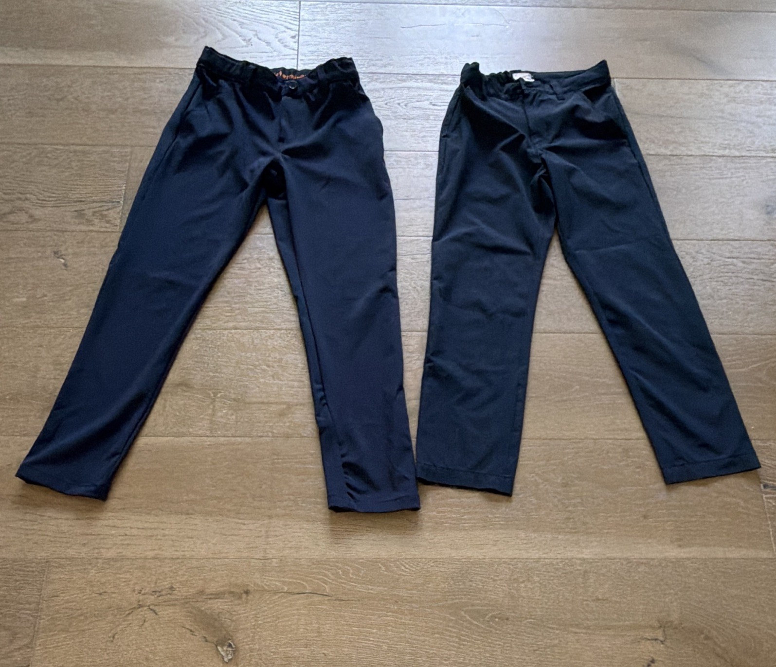 Boys Uniform slim performanc stretch adjustable waist 12 FT and C&Jack 10