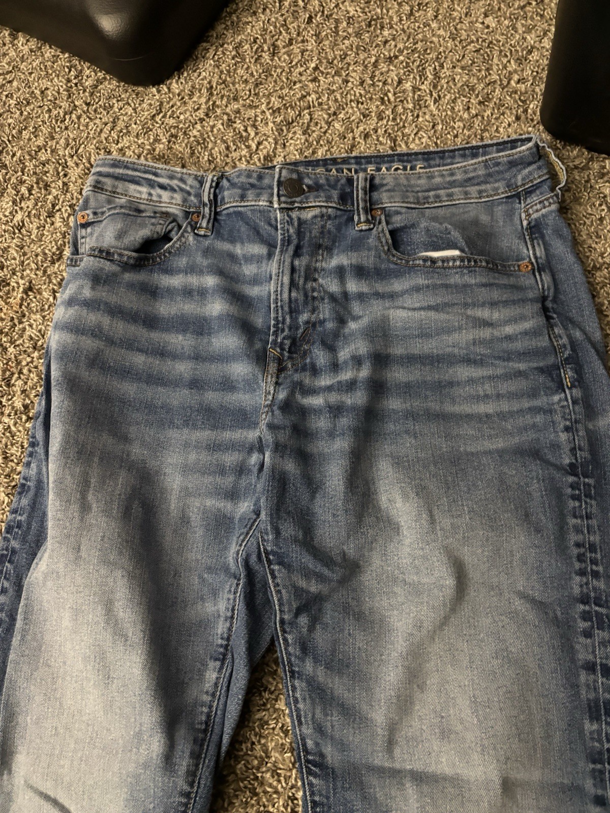 American Eagle Men’s Jeans 33×32 Blue, Straight, Airflex Athletic Fit