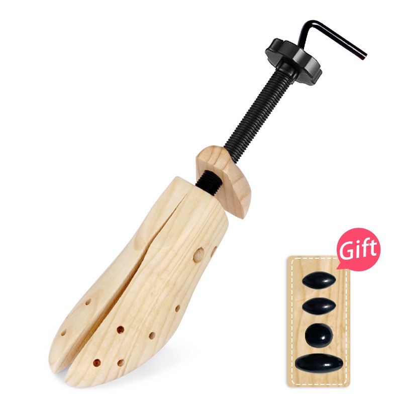 2-Way Wooden Adjustable Shoe Stretcher Expander Men Women Boot Size US 5-13