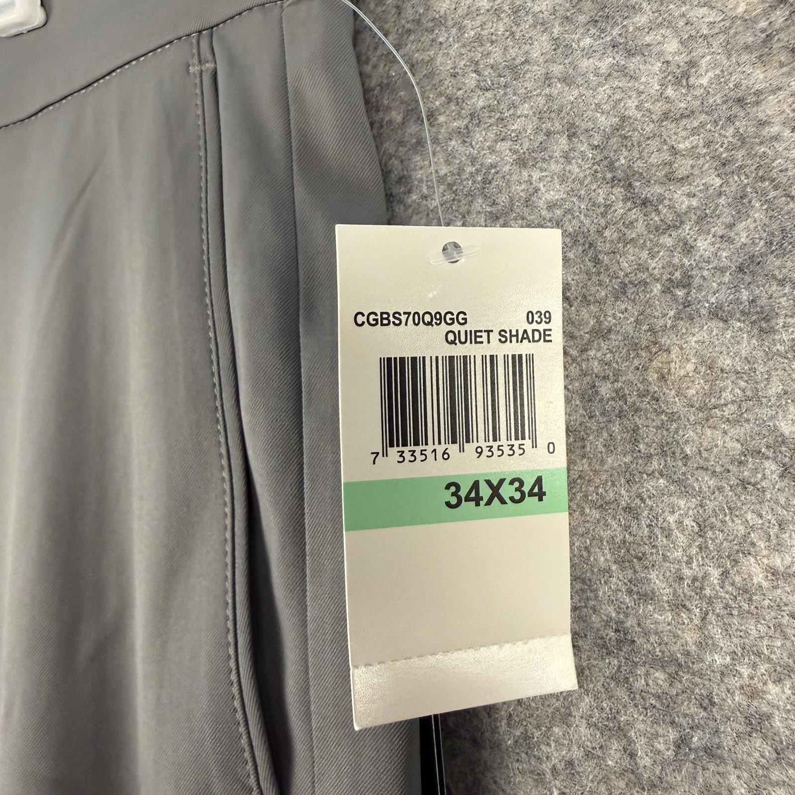 Callaway Men’s Flex Fabric Opti-Dri UPF50 Golf Pants Gray 34 x 34 NWT 254