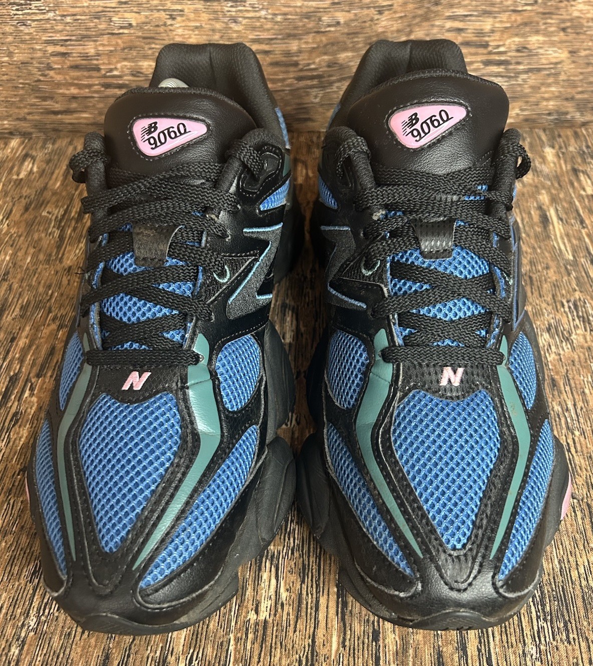 New Balance 9060 Blue Agate Athletic Running Shoes Sneakers Black Blue Men’s 9