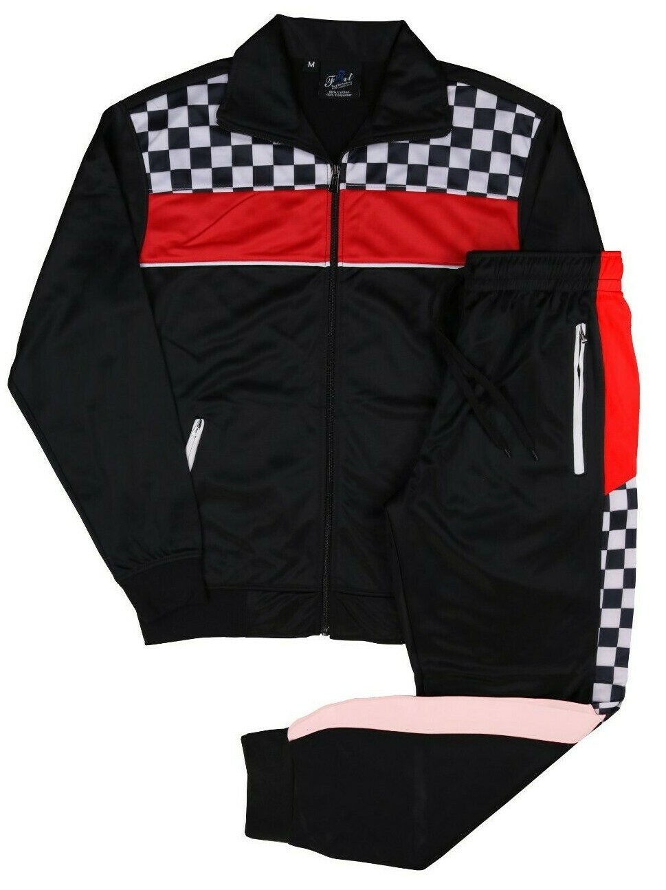 MEN CUBUCIAL JOGGER ACTIVEWEAR TRACKSUITS W/DRAWSTRINGS SMALL UPTO 6XL