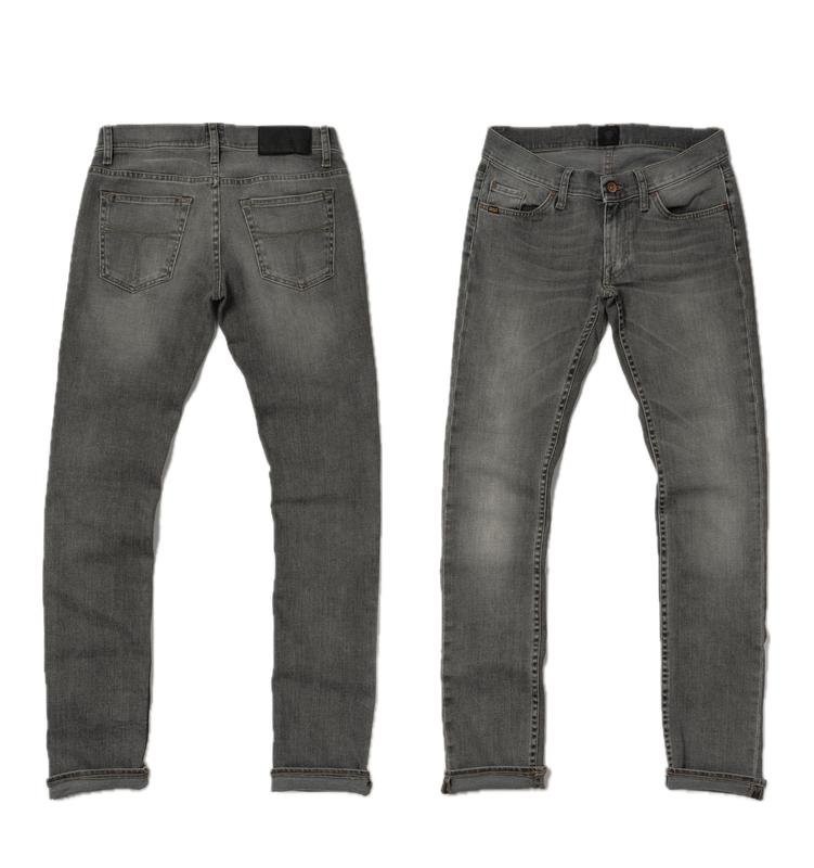 Men Tiger Of Sweden Jeans Grey Elastane 30 / S /