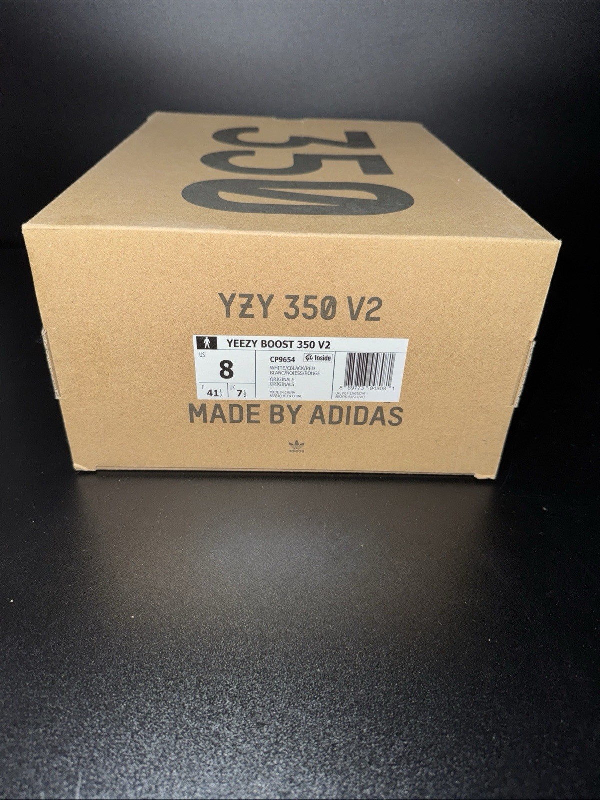 adidas Yeezy Boost 350 V2 Zebra Size 8 Pre-Owned With Box