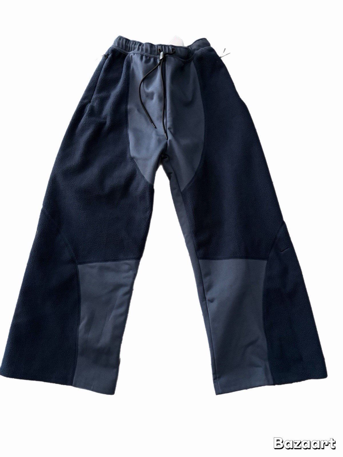 Nike Tech Boreas Knit Open-Hem Oversized Pants Blue Men’s Size Small IB3365-437