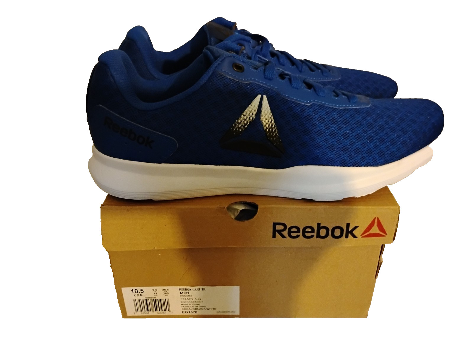Reebok Dart TR Cobalt Blue Running Sneakers Cross Training Size 10.5