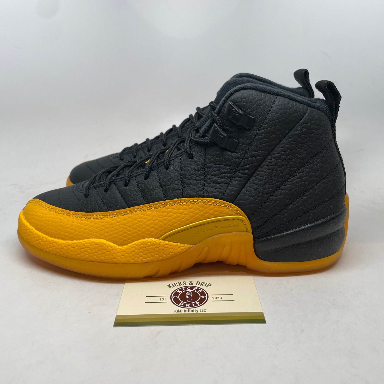 Air Jordan 12 XII Retro GS ‘University Gold’ Youth sz 4.5Y = 6W NEW!