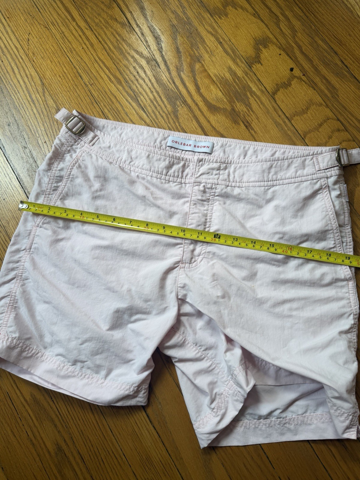 ORLEBAR BROWN O.B. Classic Bulldog Short Light Pink Swim Shorts Mens 33