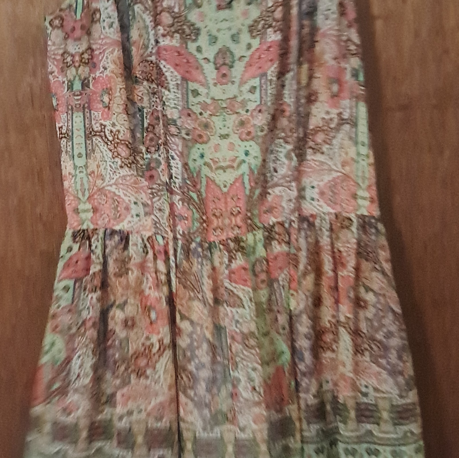 Brooks Brothers Red Fleece Women’s Floral Multicolor Sundress Knee Length 2