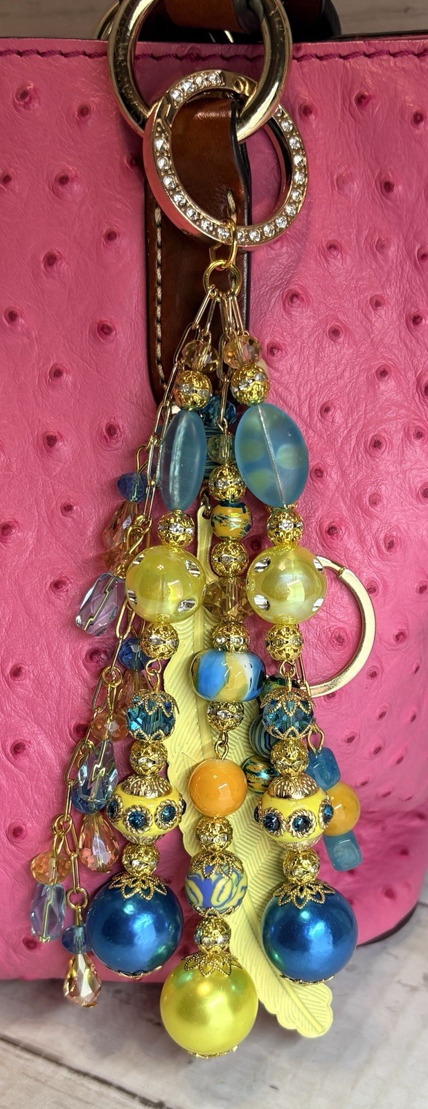 Purse Charm✨Bag Charm Bling Keychain✨Bag Swag Handbag Jewelry✨NWT